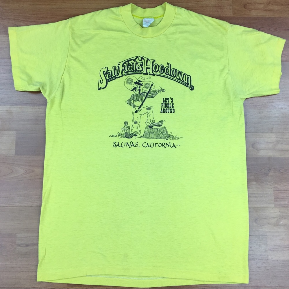VTG Salt Flats Hoedown Salinas, Ca Single Stitch